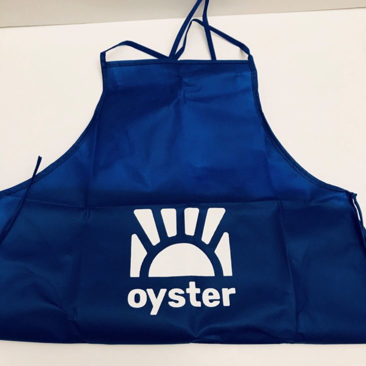 Oyster Kit December 2019 oyster apron