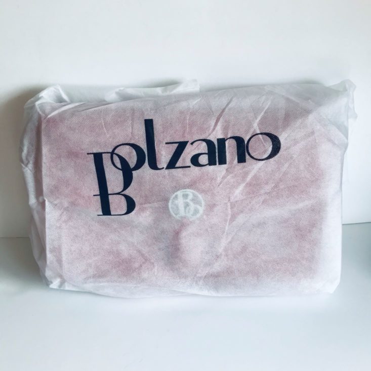 Bolzano December 2019 purse out of package